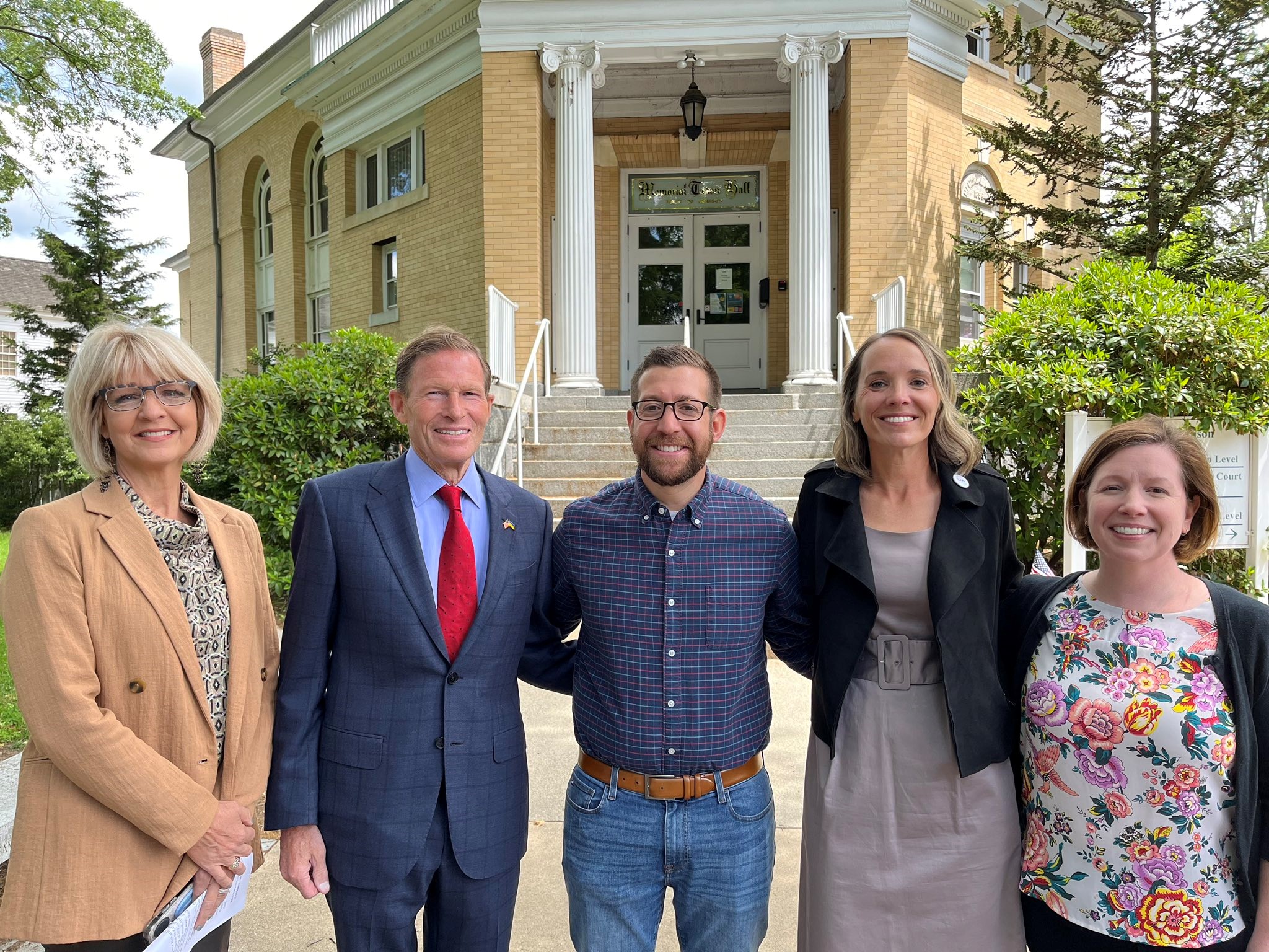 Blumenthal joined Ann Nyberg and other Connecticut families affected by congenital Cytomegalovirus (CMV), a common virus that causes birth defects in infants, to announce new legislation to incentivize widespread testing and fund millions of dollars for research. 