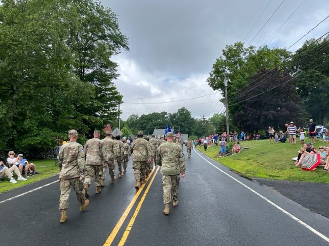 Blumenthal marched in the WILI Boombox and Columbia July 4th parades.