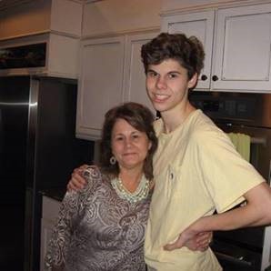 Maurine and her son David