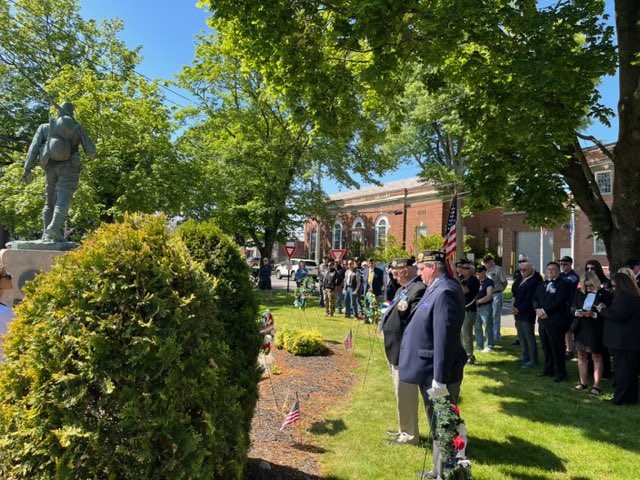 Blumenthal joined Memorial Day parades and ceremonies across the state. 