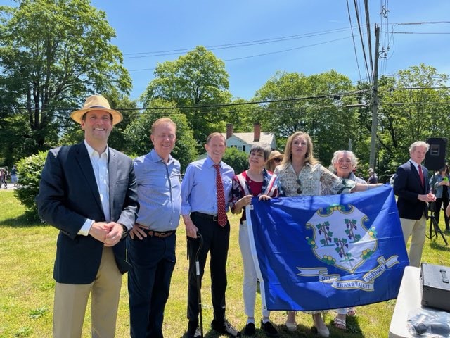 Blumenthal joined Memorial Day parades and ceremonies across the state. 