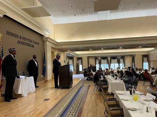 Blumenthal was honored with the Silver Eagle Award by the Scottish Rite Freemasons. 