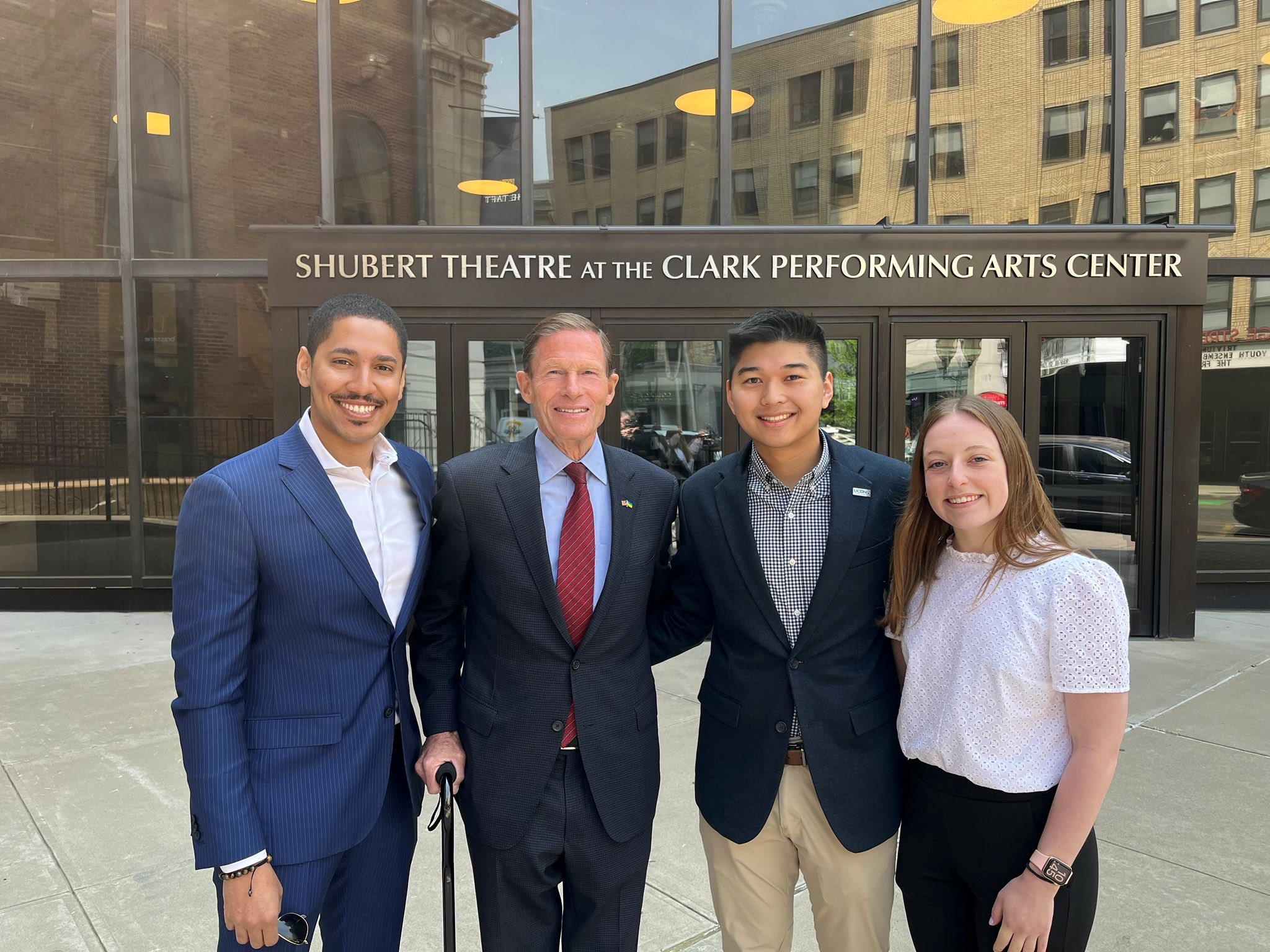 Blumenthal joined Connecticut Taylor Swift fans to announce new legislation to improve competition in live event ticketing markets ahead of the pop star’s Boston and New York Eras Tour stops. 