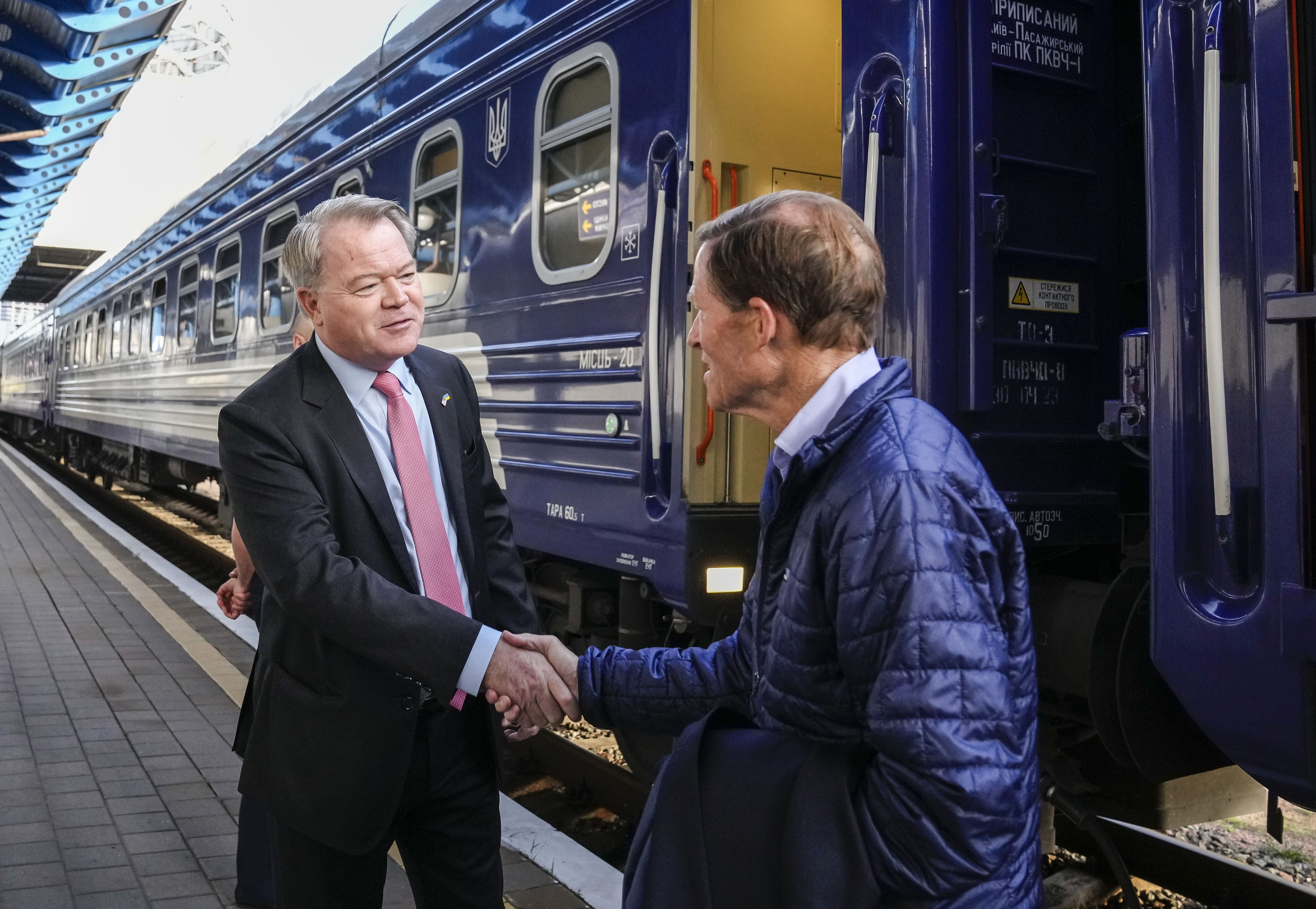 Senators Blumenthal, Graham, & Warren Visit Ukraine